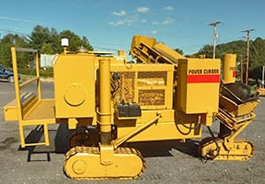 Power Curbers original 5700 curb and gutter machine